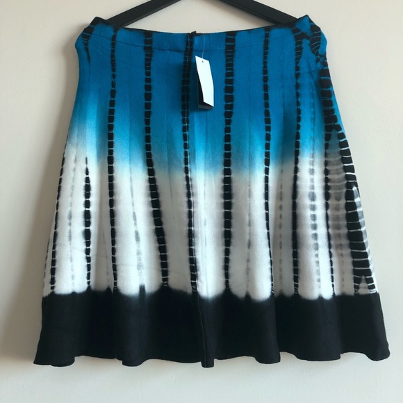 Premise Studio Tie-Dye Knit Skirt - Picture 5 of 9